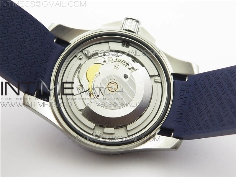 Conquest L3.840.4.56.6 Real Ceramic Bezel SS ZF 1:1 Best Edition Blue dial On Rubber Strap A2824